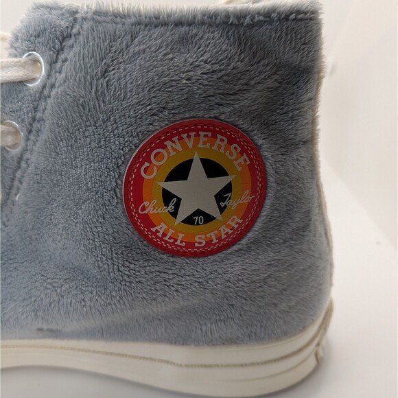 Converse x Bugs Bunny Chuck 70 High Top Faux Fur Grey Men\'s Size 11 Women\'s 13 main image 8